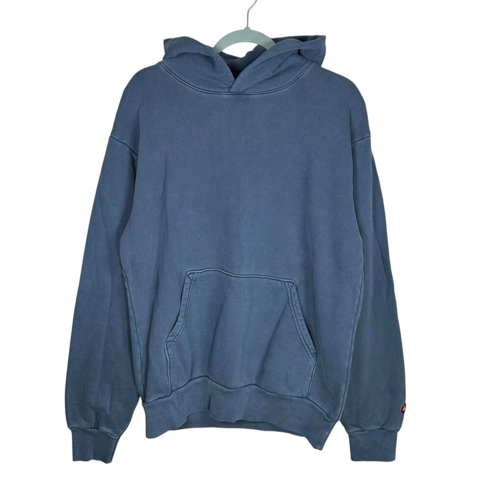 American Giant Vintage Pullover Unisex M Blue Mineral Hoodie Heavyweight NEW